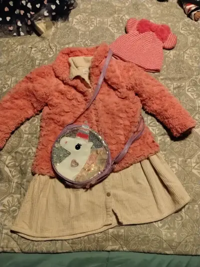 Enterito de invierno para bebé rosado - miniatura 8