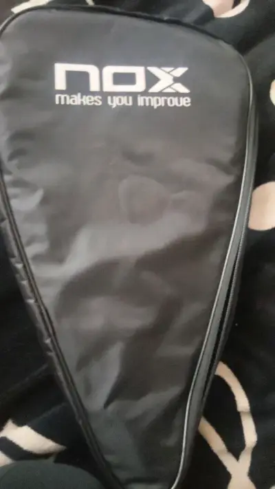 Funda para raqueta de pádel Nox negra - miniatura 1