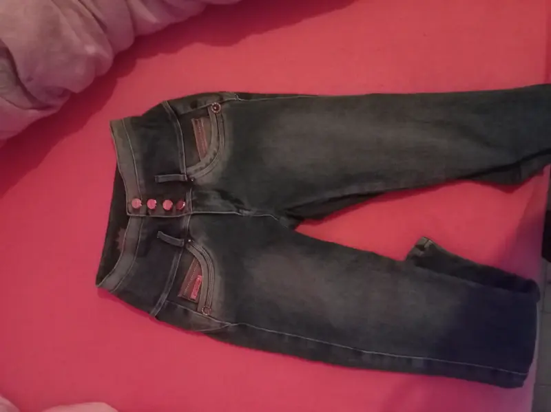 Jeans de mujer azul oscuro Unescas talla 38 - 1