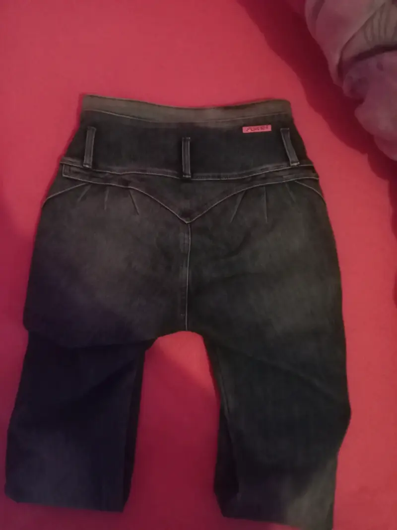 Jeans de mujer azul oscuro Unescas talla 38 - 2