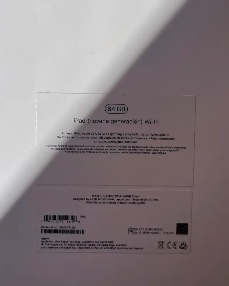 iPad 9na Generación 64GB Wi-Fi - 4