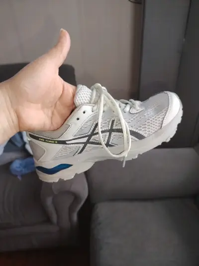 Zapatillas running Asics Gel-Fluent 4 blancas - miniatura 1