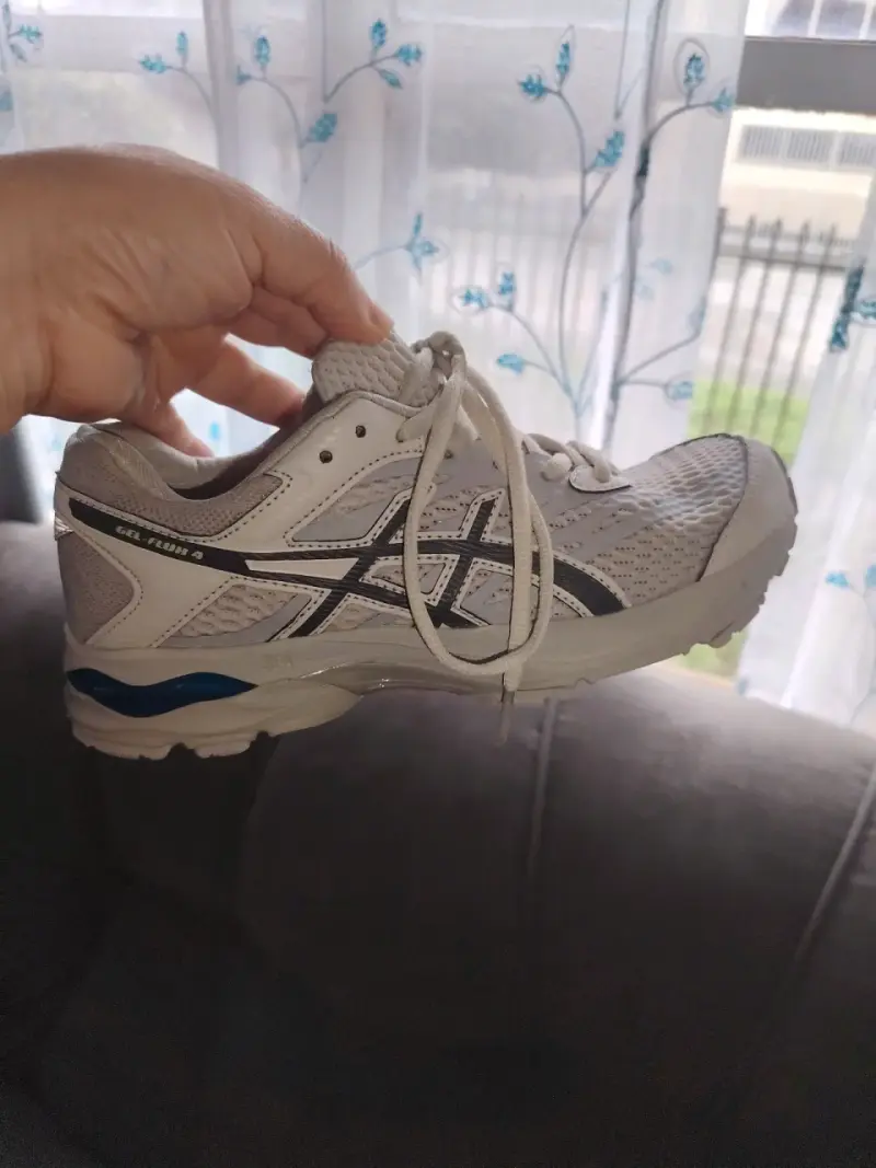 Zapatillas running Asics Gel-Fluent 4 blancas - 2