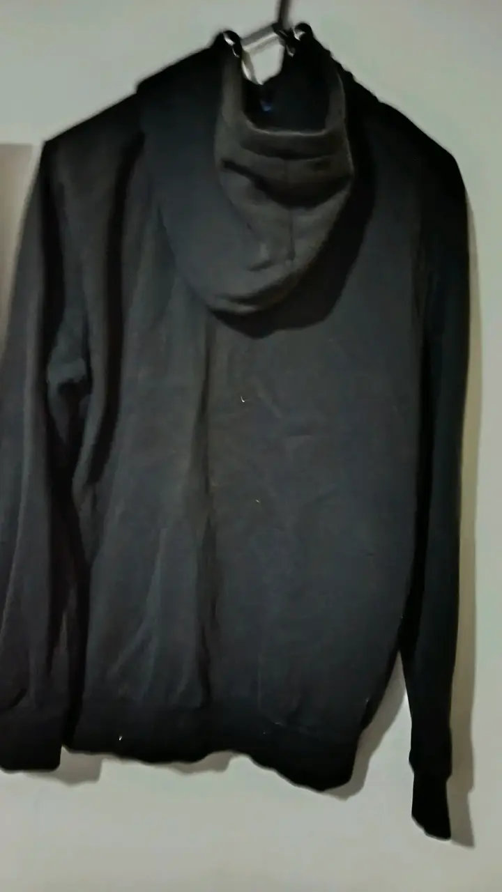 Polerón negro con capucha Spalding - 2