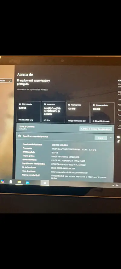 Microsoft Surface Pro con teclado y lápiz - miniatura 6