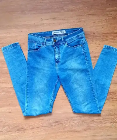 Jeans skinny azul para mujer talla 30/40 - miniatura 2