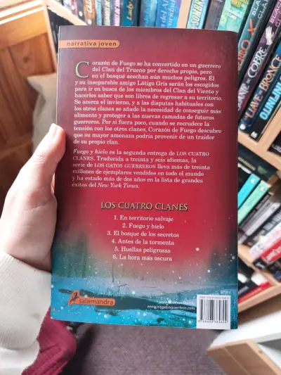Libro 2 Los Gatos Guerreros Fuego y Hielo - miniatura 3
