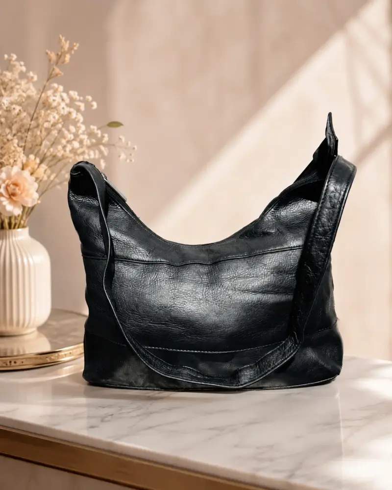 Cartera Wilson Leather de Cuero Negro - 2