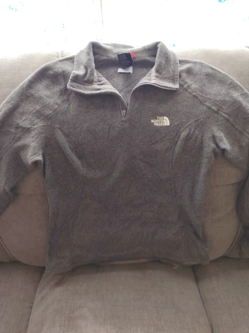 Polar gris The North Face para mujer - 1