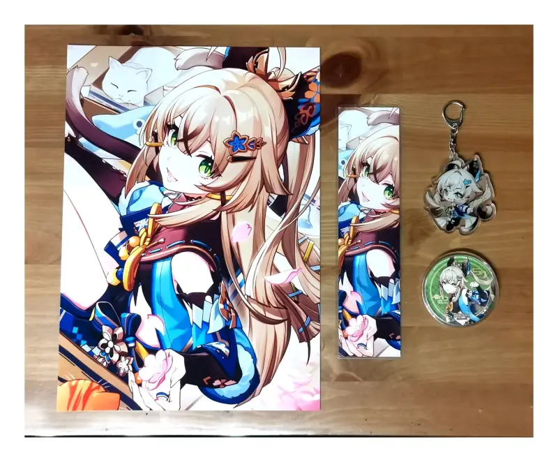 Set de Productos de Kirara Genshin Impact