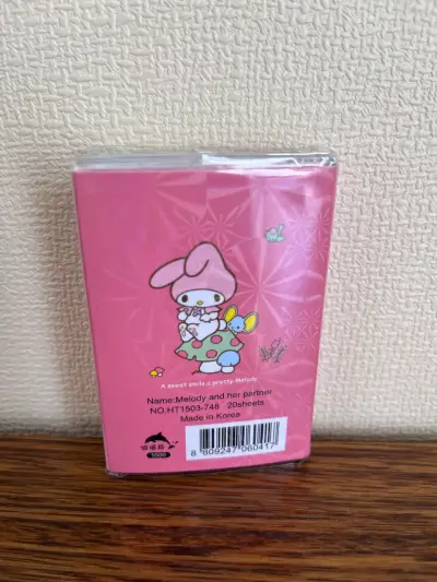 Set de Notas Adhesivas My Melody tapa rosada - miniatura 2