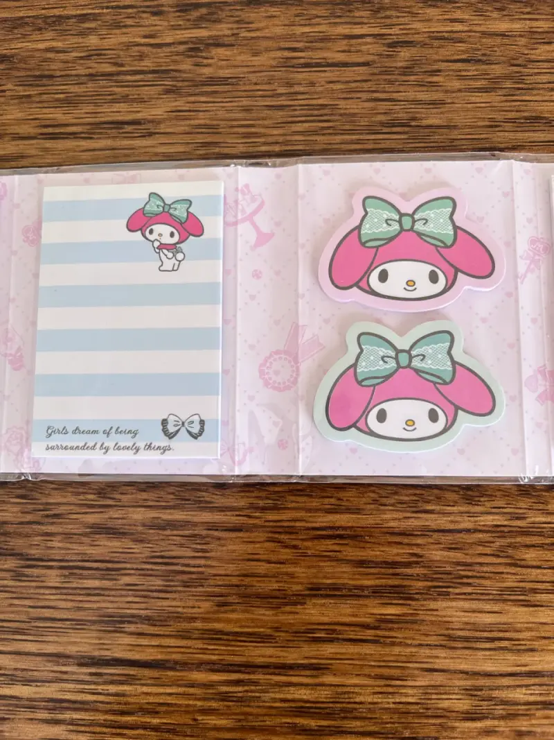 Set de Notas Adhesivas My Melody tapa blanca - 4