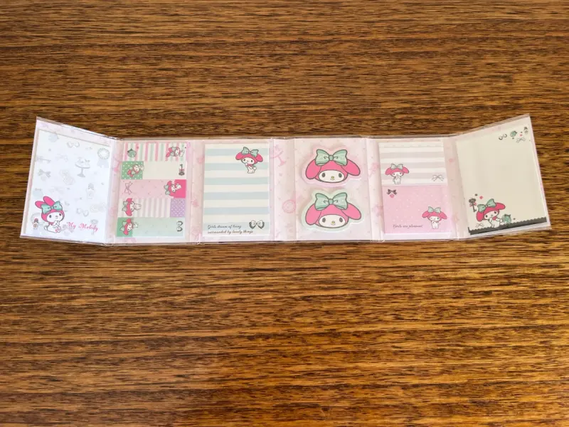 Set de Notas Adhesivas My Melody tapa blanca - 5