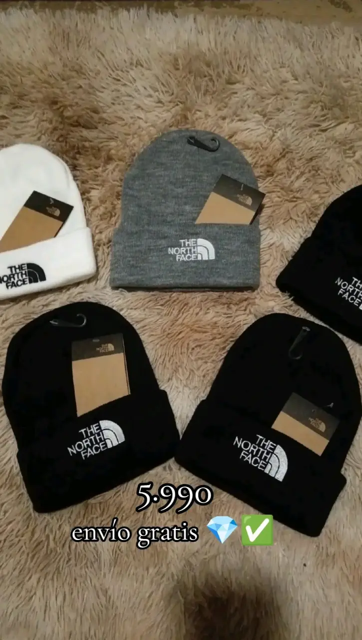 Gorros The North Face en varios colores - 1