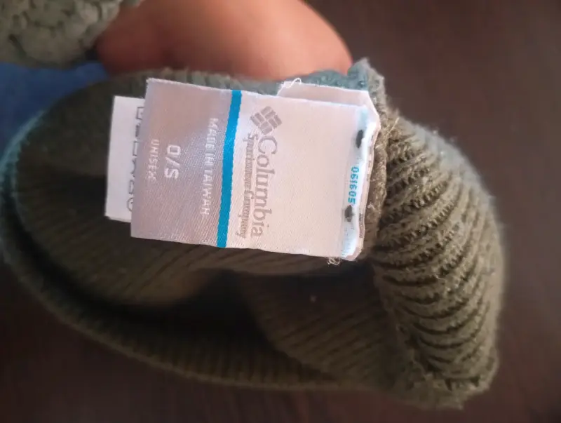 Gorro de lana Columbia verde unisex - 2