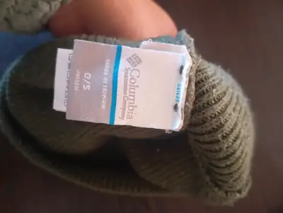 Gorro de lana Columbia verde unisex - miniatura 2