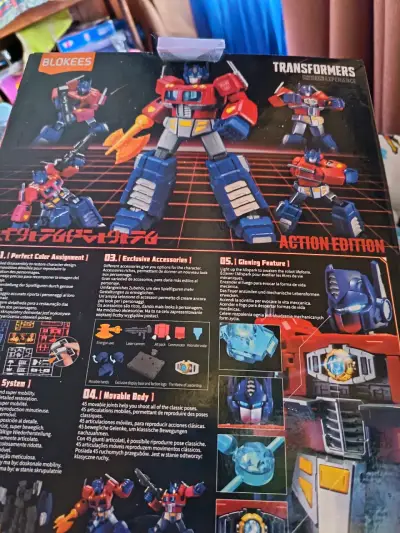 Figura de acción Optimus Prime  megatron para arma - miniatura 3