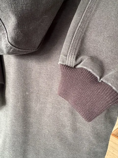 Chaqueta Carhartt con capucha color verde petróleo - 6