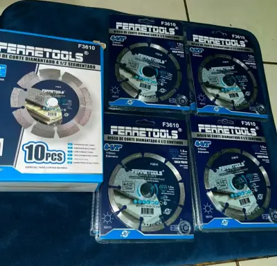 Set  de Discos de Corte Diamantado Ferretools 4 1/ - miniatura 2