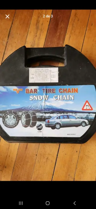 Cadenas para neumáticos de nieve V Bar Tire Chain - miniatura 2