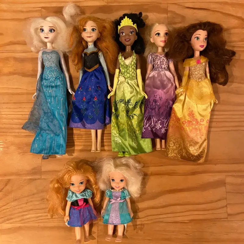 Lote barbies princesas