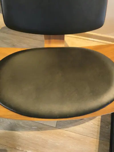 Sillón Shell color nogal - miniatura 4
