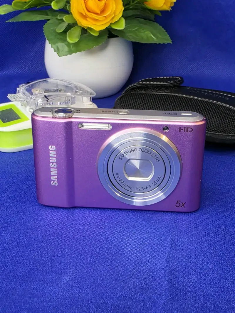 Cámara Vintage Rosa Samsung ST66 - 6