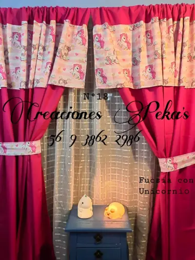 Cortinas infantiles temáticas con personajes - miniatura 6