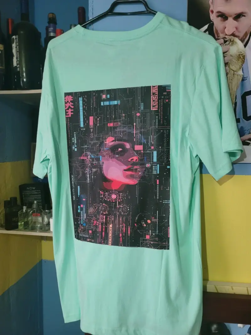 Poleras de algodón con estampados artísticos - 2