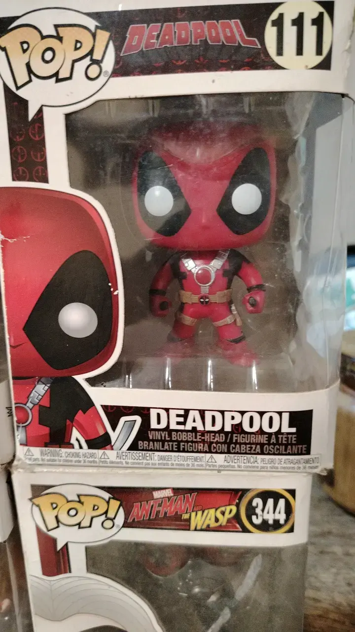 Figura Funko Pop Deadpool con Cabeza Oscilante