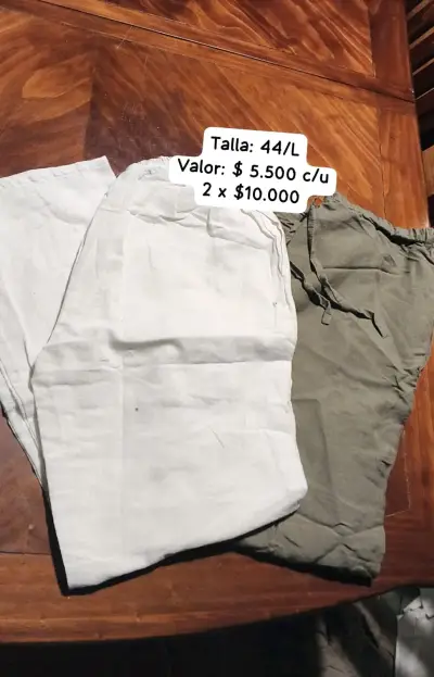 Pantalones cortos de lino en varios colores - miniatura 1
