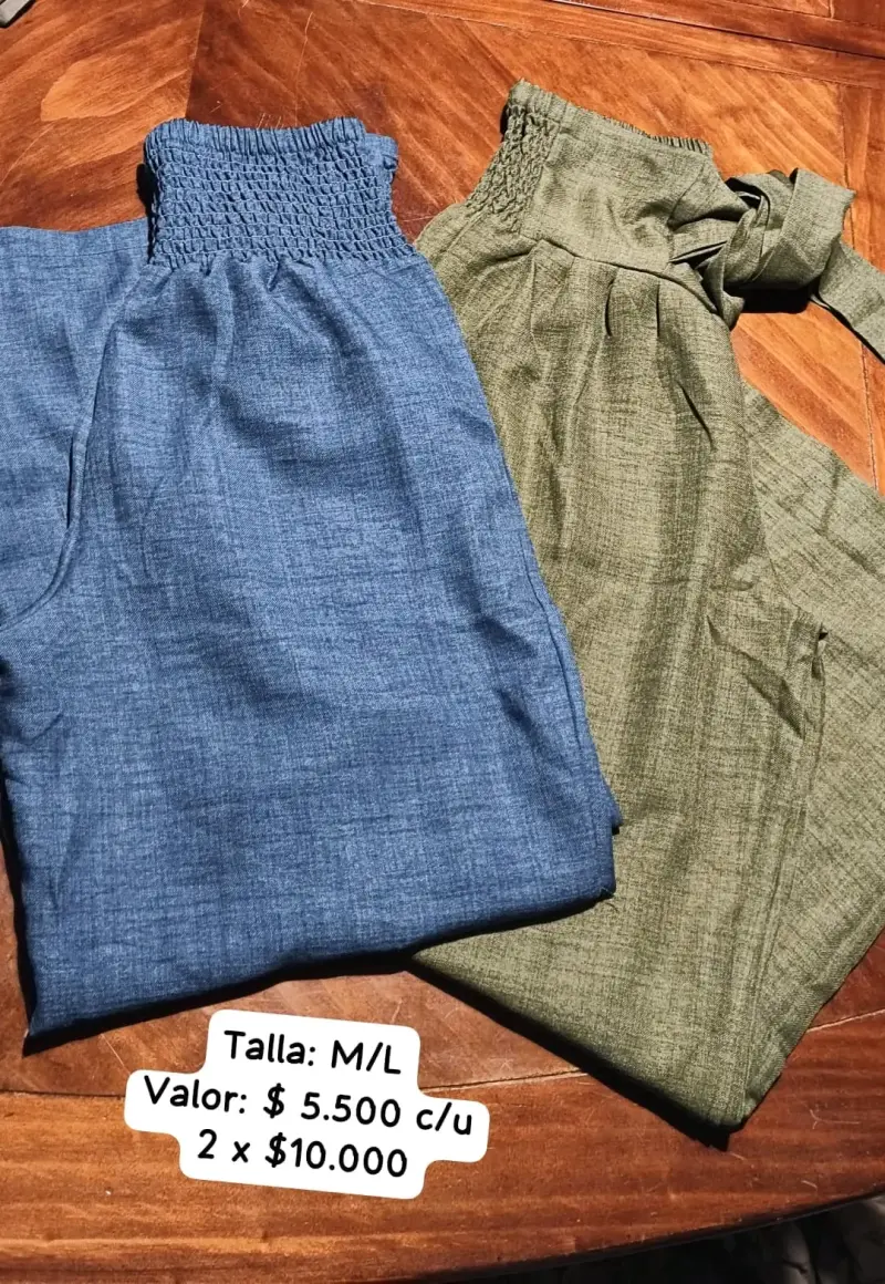 Pantalones cortos de lino en varios colores - 2