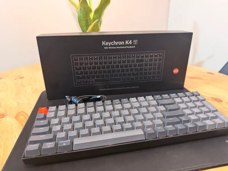 Teclado Mecánico Inalámbrico Keychron K4 - 1