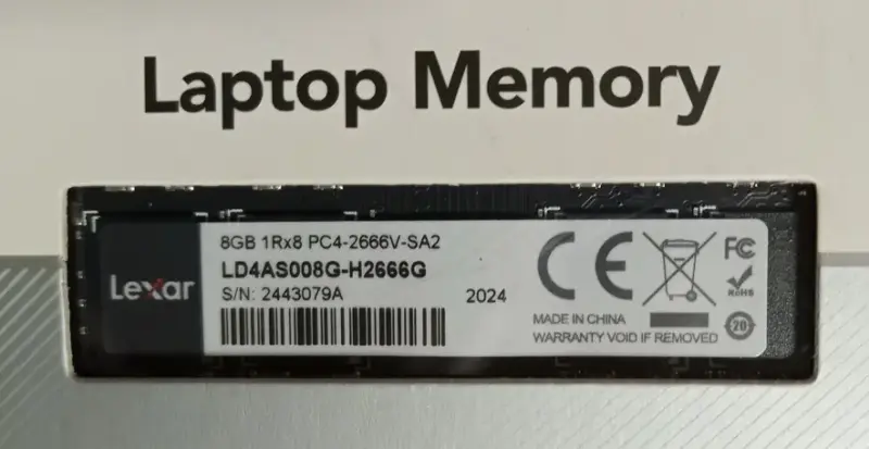 Memoria RAM para Laptop Lexar DDR4 8GB 2666MHz - 2