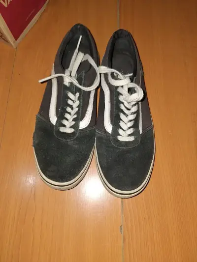 Zapatillas negras Vans Old Skool usadas - miniatura 2