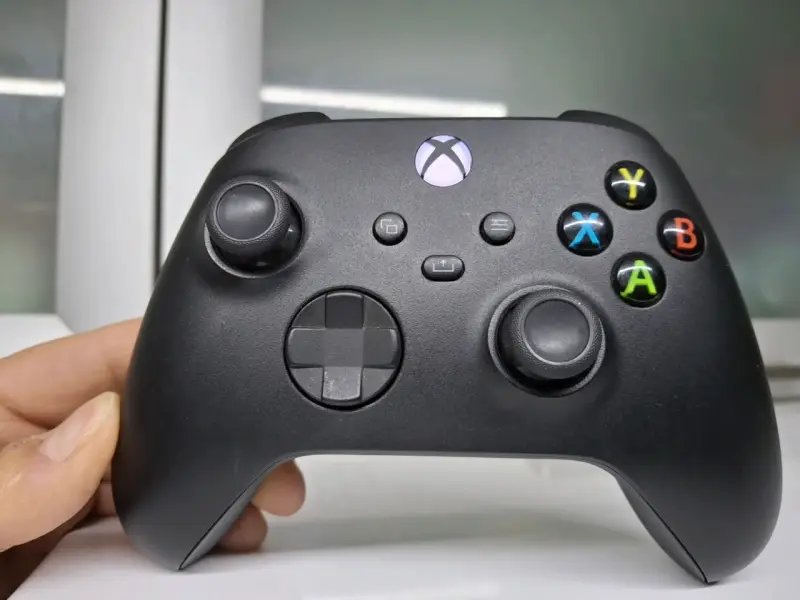 Control inalámbrico Xbox Series X negro - 1