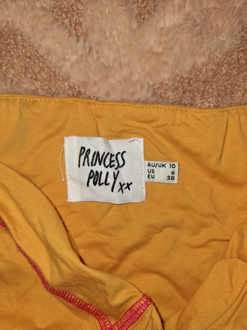 Top amarillo con tirantes Princess Polly - 2