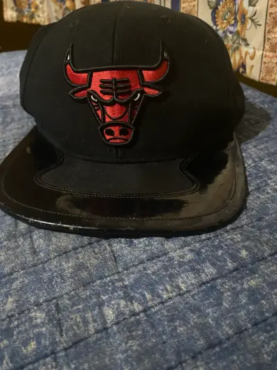 Gorra negra Chicago Bulls Mitchell & Ness - miniatura 1