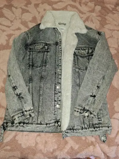 Chaqueta de mezclilla con forro de lana Sybilla - miniatura 1