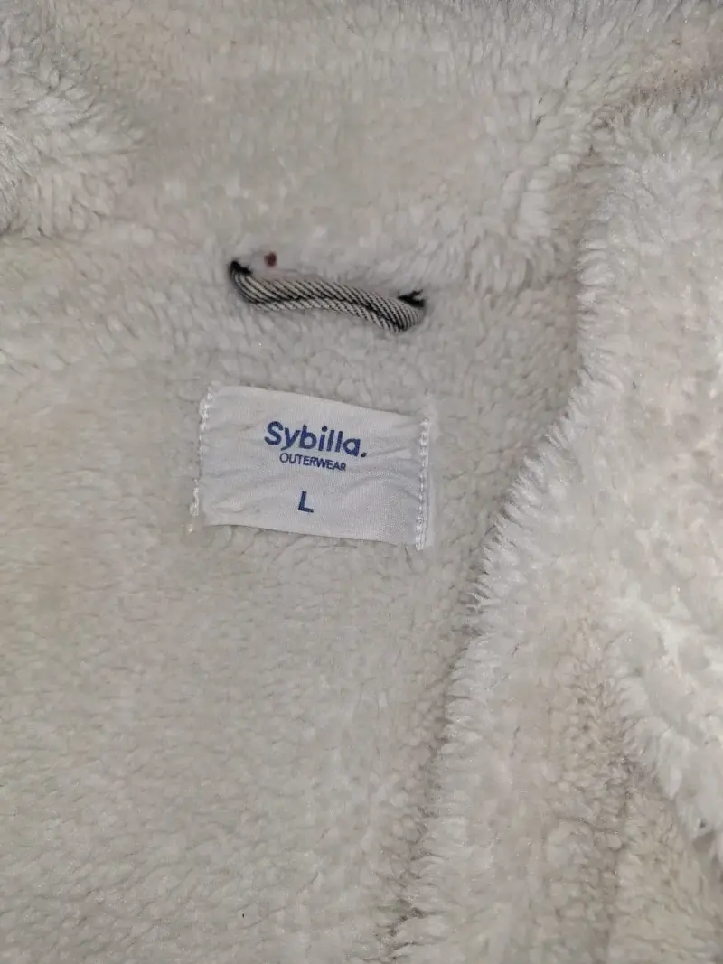Chaqueta de mezclilla con forro de lana Sybilla - 3