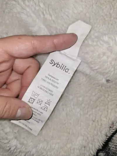 Chaqueta de mezclilla con forro de lana Sybilla - miniatura 4