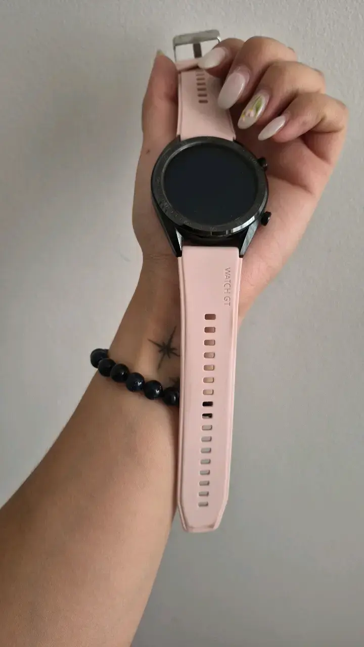 Smartwatch Huawei Watch GT con correa rosa