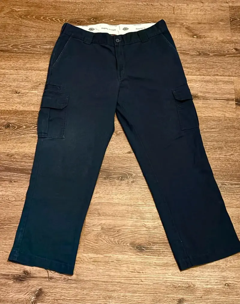 Pantalones cargo azul oscuro Dickies para hombre - 3