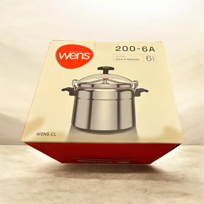 Olla a presión de aluminio Wens 6 litros - 1