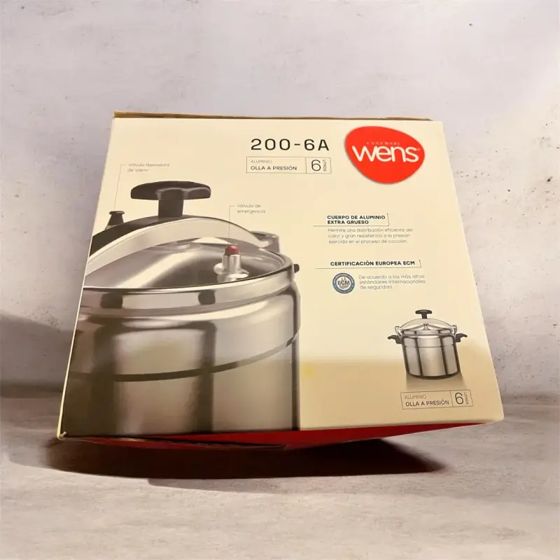 Olla a presión de aluminio Wens 6 litros - 2