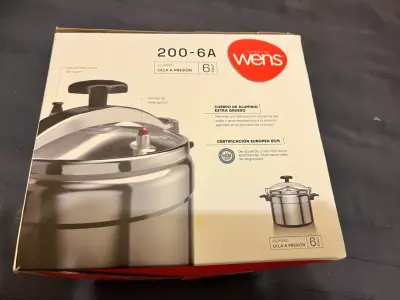 Olla a presión de aluminio Wens 6 litros - miniatura 5