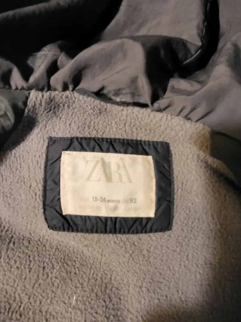 Parka acolchada niño Zara talla 2 - 2