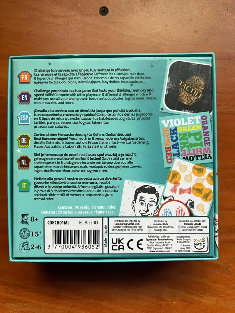 Juego de mesa Cortex Challenge - 3