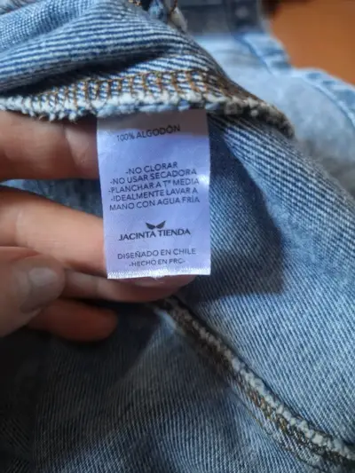 Chaleco de mezclilla sin mangas Jacinta Tienda - miniatura 4