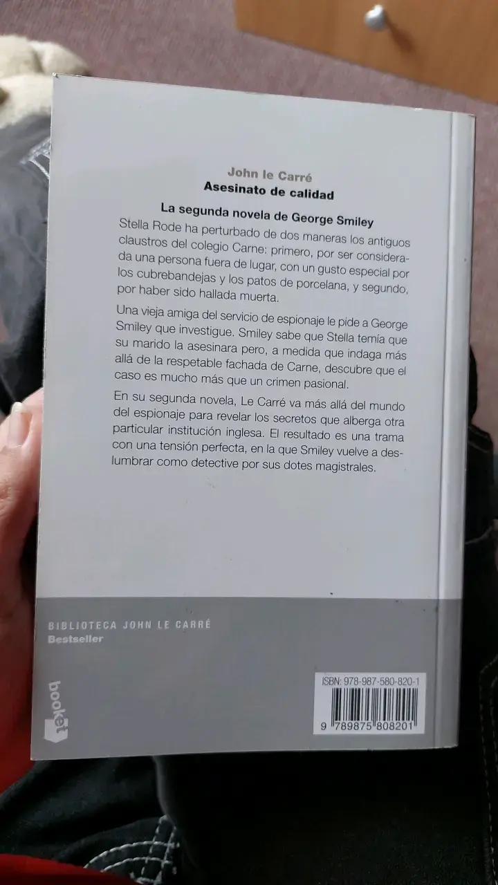 Libro 'Asesinato de Calidad' de John le Carré - 3